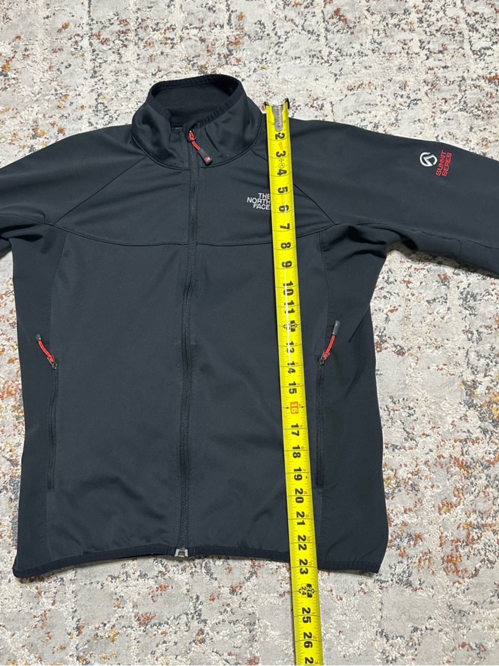 The North Face Summit Series Windstopper Softshell Jacket Black size Small - Picture 6 of 13